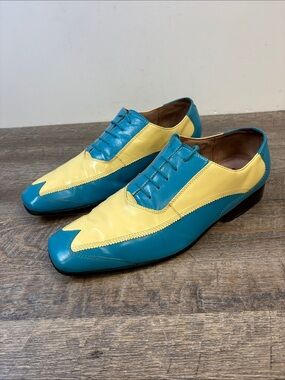 Giorgio Brutini Private Collection Two-Tone Leather Spectator Shoes Men’s 10M
